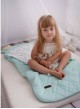 Kinder Hop Dream Catcher (Light) sleeping bag Triangles Aquamarine - 145x70 cm