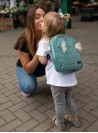 Kinder Hop Leaves Ocean Green Travel Bear (Mini) Children's Backpack