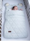 Dream Catcher Sleeping Bag 6in1 without belt holes Triangles Light Grey 80x45 cm