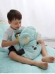 Plecak dziecięcy Kinder Hop Travel Bear Triangles Aquamarine