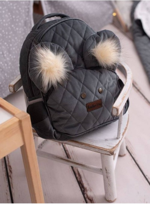 Plecak dziecięcy Kinder Hop Travel Bear Graphite Diamonds