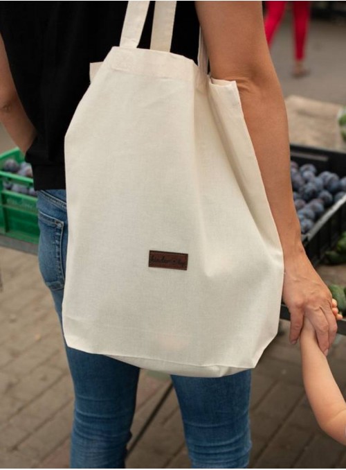 Torba bawełniana na zakupy Eco Shopper Maxi (naturalna bawełna)