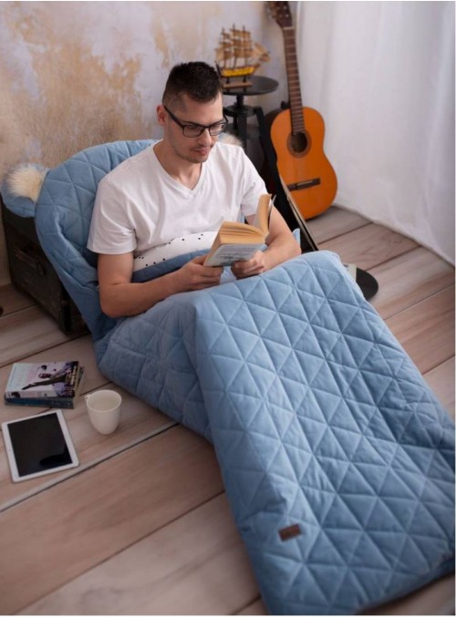 Kinder Hop Dream Catcher sleeping bag Triangles Jeans - 200x85 cm