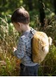 Plecak dziecięcy Kinder Hop Travel Bear (Mini) Triangles Mustard