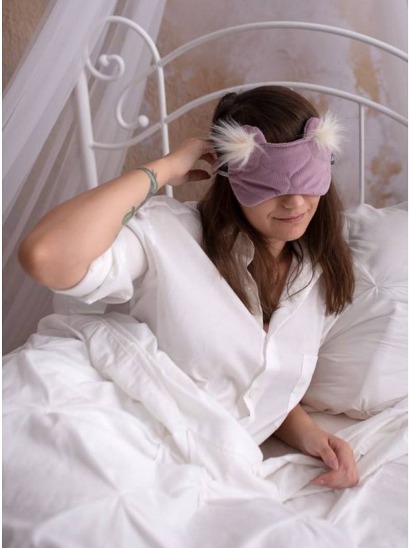 Heather Bees Kinder Hop Dreamy Bear eye mask/sleeping mask