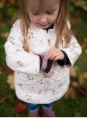 Reflective wristband Flash Stars Maroon