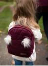 Plecak dziecięcy Kinder Hop Travel Bear (Mini) Stars Maroon
