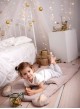 Kinder Hop Dream Catcher sleeping bag Triangles Vanilla Cream - 145x70 cm