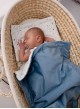 Velvet Light Jeans baby pillow - 25 x 35 cm