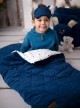 Kinder Hop Dream Catcher sleeping bag Big Diamonds Deep Blue - 145x70 cm