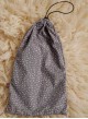 Washing and storage bag Meadow Grey, 45x50 cm