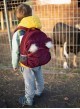 Kinder Hop Stars Maroon Travel Bear Children's Backpack