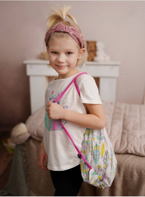 Sackpack Colourful Feathers