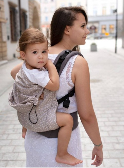 Ergonomic Baby Carrier Toddler Preschool: Meadow (beige)