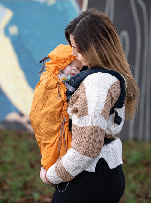 Kosz na zabawki Triangles Aquamarine