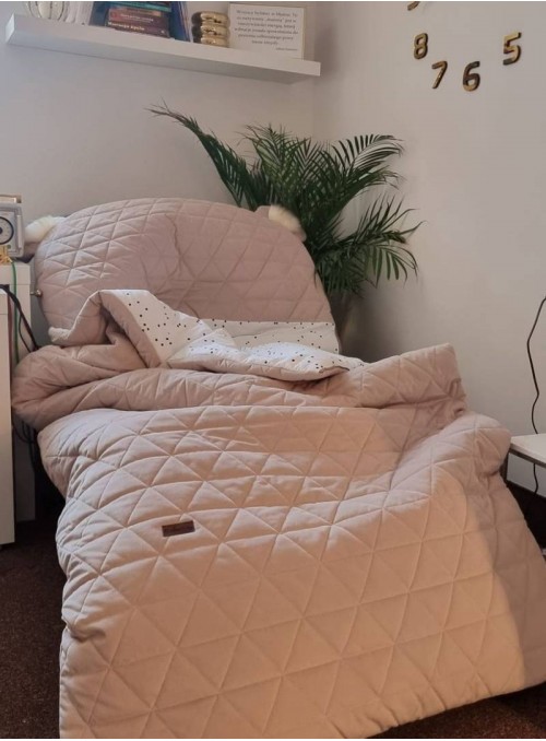 Kinder Hop Dream Catcher sleeping bag Triangles Pink - 200x85 cm