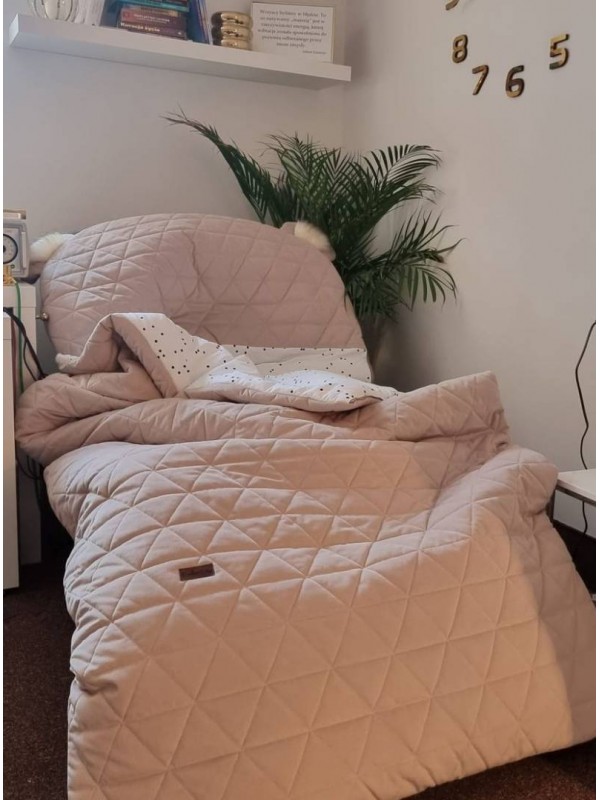 Kinder Hop Dream Catcher sleeping bag Triangles Pink - 200x85 cm