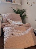 Kinder Hop Dream Catcher sleeping bag Triangles Vanilla - 200x85 cm