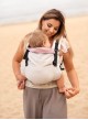 Adjustable Baby Carrier Grow Up Wrap: Creamy Pink, 100% Cotton