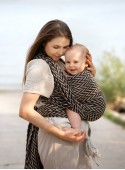Woven wrap for baby Unisex, 100% cotton, jacquard