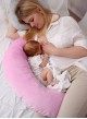 Kinder Hop Wally 3 in 1 - pillow for sleeping and breastfeeding: Pink