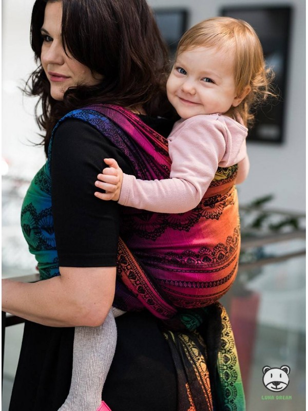 DIAMOND LACE RAINBOW - 100% Bawełna, splot żakardowy