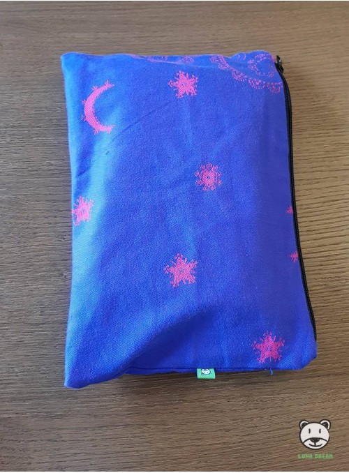 Luna Pink (blue) - Bag 100% Cotton