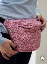 Saszetka biodrowa Little Hearts - różowa