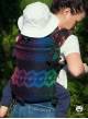 Nosidełko regulowane Multi Size: Diamond Lace Rainbow Chic - 100% bawełna, splot żakardkowy