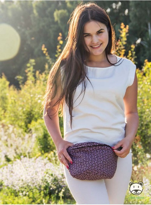 Waist Bag Little Hearts - blue