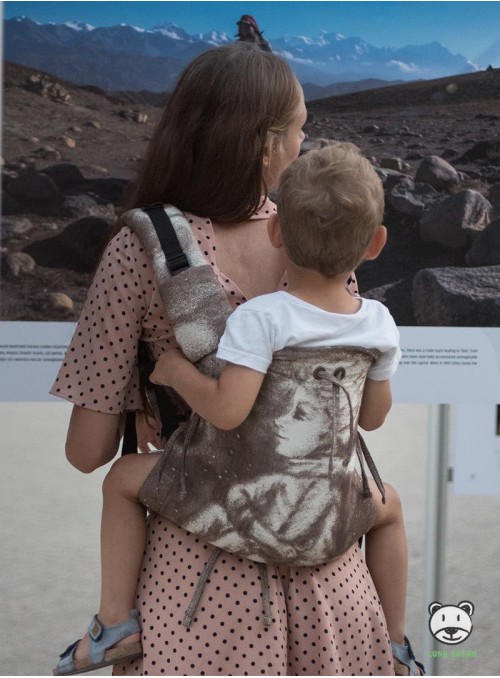 Adjustable Baby Carrier Multi Size: Little Prince, 100% cotton, jacquard