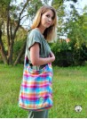 Panama bag Magic Summer grid