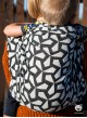 Chusta do noszenia dzieci MITSU (czarna)- 100% Bawełna, splot żakardowy