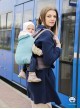 Adjustable Baby Carrier Grow Up Wrap: Talisman (orange blue)