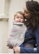Adjustable Baby Carrier Grow Up Wrap: Words of Love pink