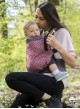 Adjustable Baby Carrier Grow Up: Meadow (burgundy)