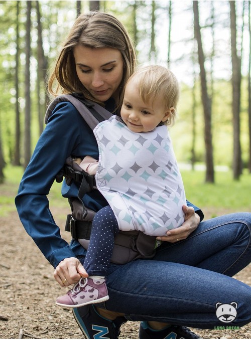 Adjustable Baby Carrier Grow Up: Forest mint