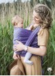 Chusta do noszenia dzieci Herringbone Purple - 100% Bawełna, splot żakardowy