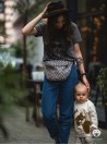 Waist Bag Herringbone mono