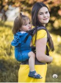 Adjustable Baby Carrier Grow Up Wrap: Luna Jeans