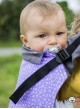 Adjustable Baby Carrier Grow Up: Meadow (violet)