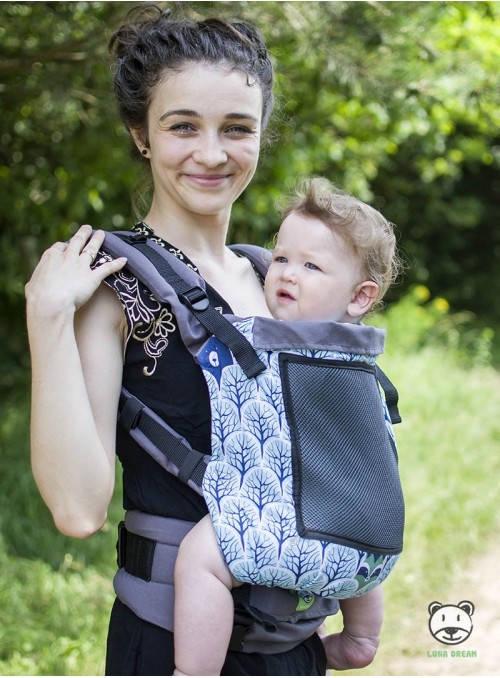 Adjustable Baby Carrier Grow Up Air: Forest Mint