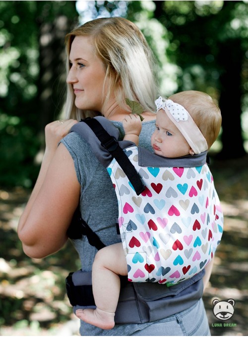 Nosidełko regulowane Grow Up Wrap: Cube