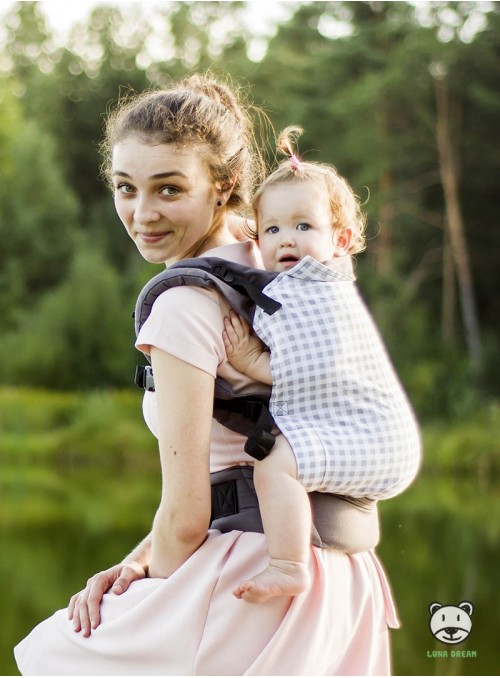 Ergonomic Baby Carrier Standard: Little Squares