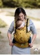 Adjustable Baby Carrier Multi Size: Black and Gold (gold), 100% cotton, jacquard
