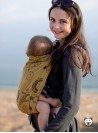 Adjustable Baby Carrier Grow Up Wrap: Luna Gold (gold)