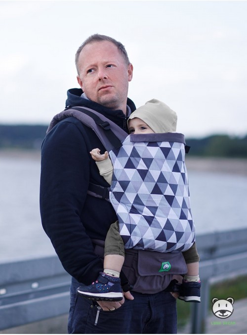 Adjustable Baby Carrier Grow Up: Triangles