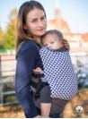 Ergonomic Baby Carrier Standard: Karo blue