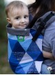 Ergonomic Baby Carrier Standard: Big Blue Triangles