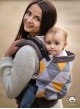 Adjustable Baby Carrier Grow Up: Big Yellow Triangles